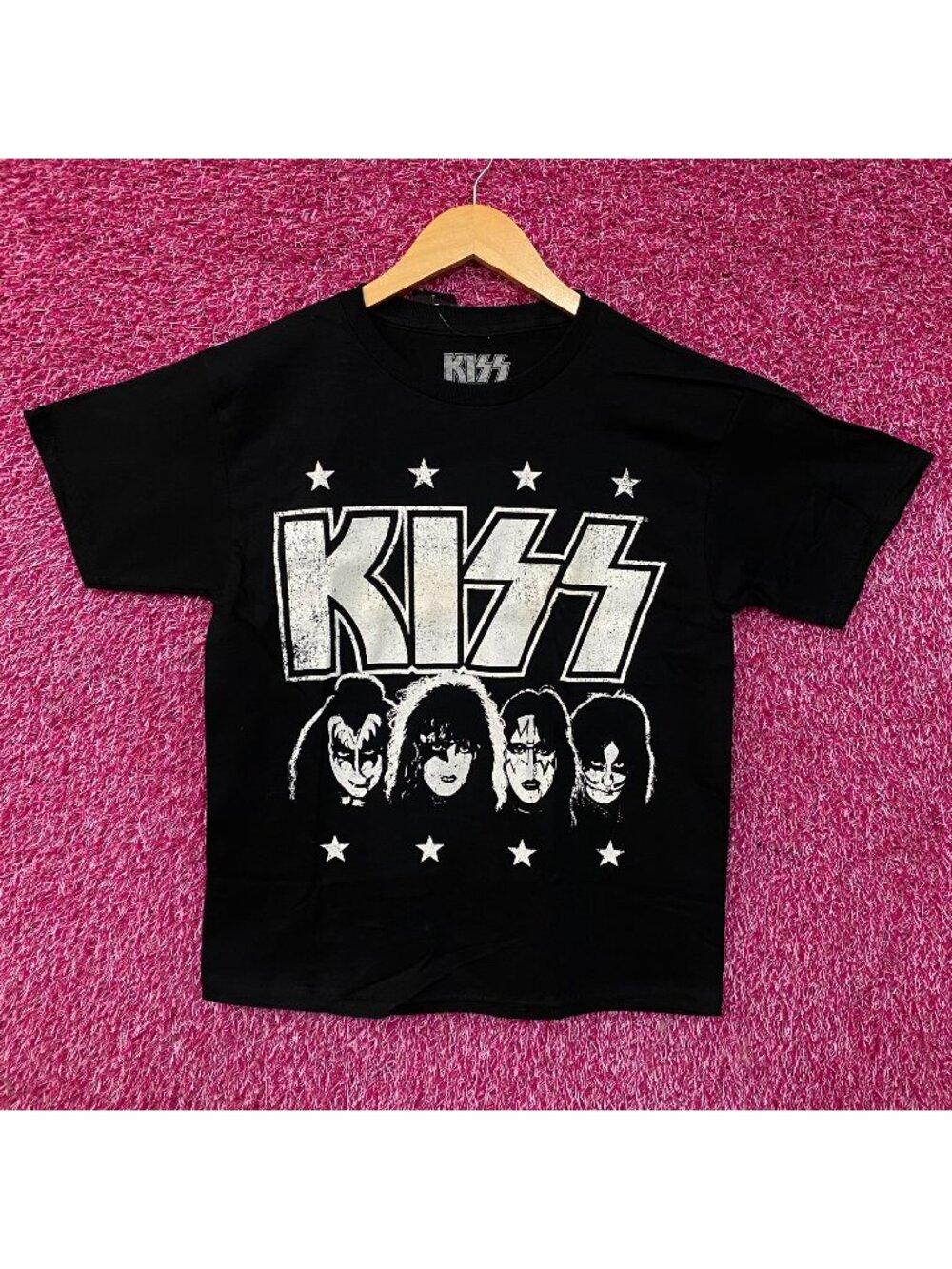 KISS Rock Band Members Graphic T-Shirt XS